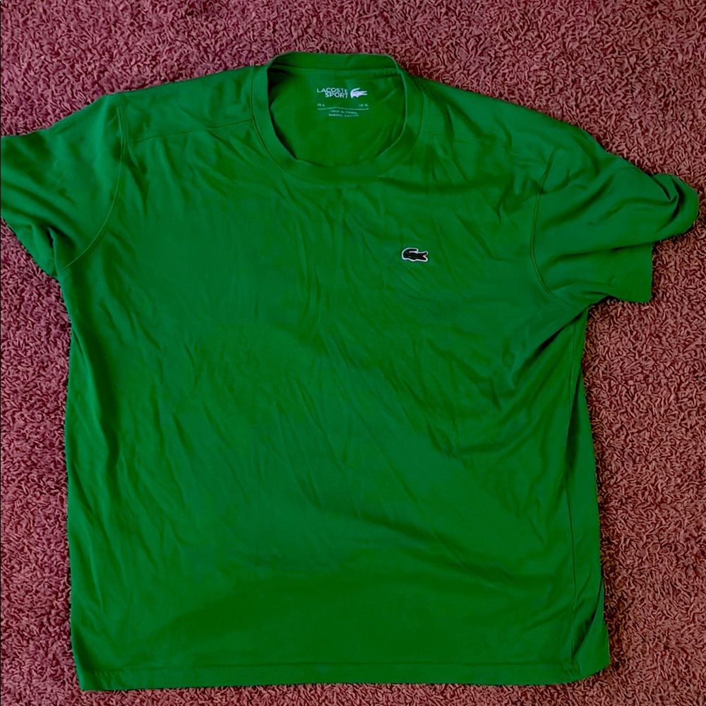 Lacoste Green Short Sleeve Tee